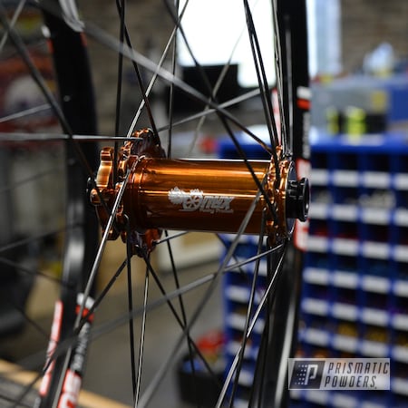 Powder Coating: Transparent Copper PPS-5162,Bicycle Parts,Hub,Bicycle Hubs,Onyx Racing Products,Hubs