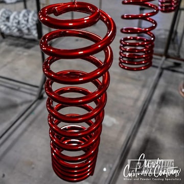 Powder Coated Coil Springs In Hss-2345 And Ups-1506