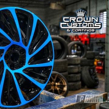 Powder Coated Rims In Pss-1715