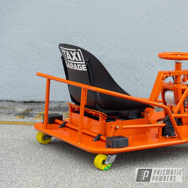 Crazy Cart Featuring Illusion Orange and Clear Vision