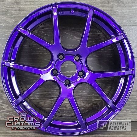 Powder Coating: Illusion Purple PSB-4629,Wheels,Clear Vision PPS-2974,Rims,Purple,Automotive Wheels