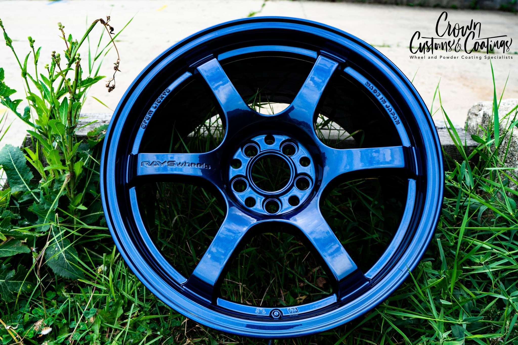 Powder Blue Rims Wheels Done in Diamond Blue | Prismatic Powders