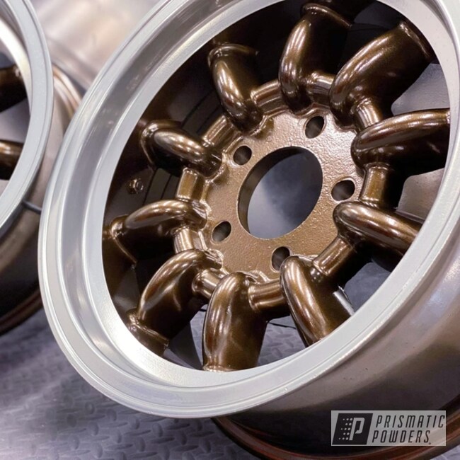 Powder Coated Wheels In Pps-2974, Ums-10671 And Pmb-6335