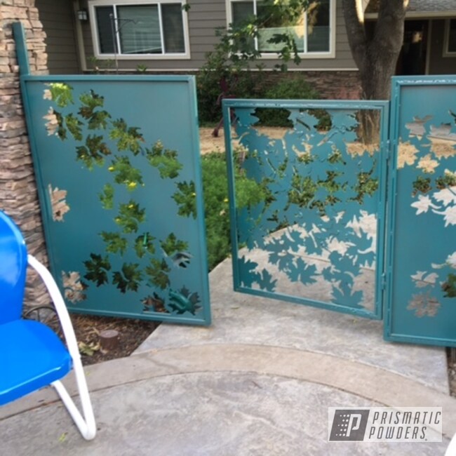 Powder Coated Gate In Pps-2974 And Pvb-4695