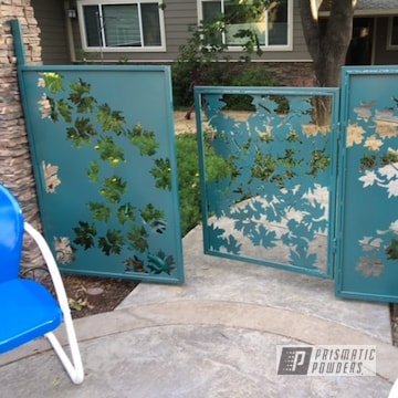 Powder Coated Gate In Pps-2974 And Pvb-4695