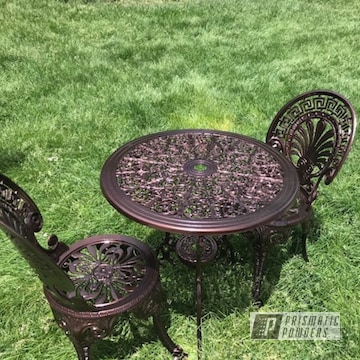 Powder Coated Lawn Furniture In Pmb-4151