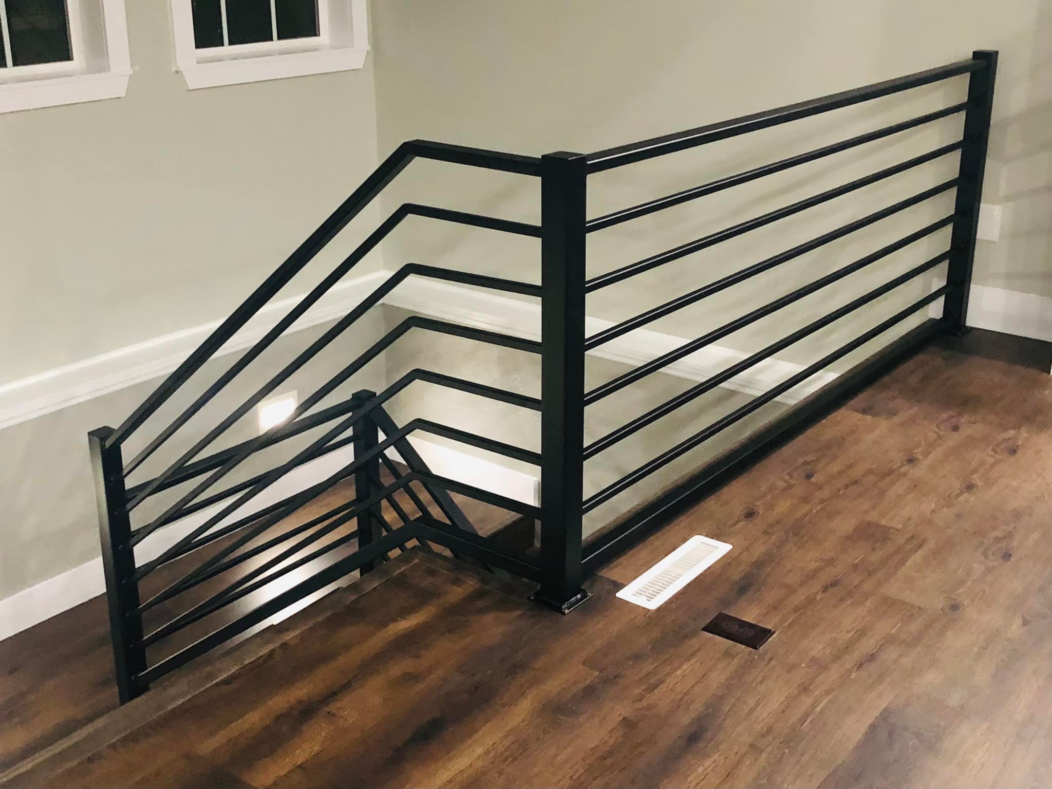 Hand Railing with Black Jack | Prismatic Powders