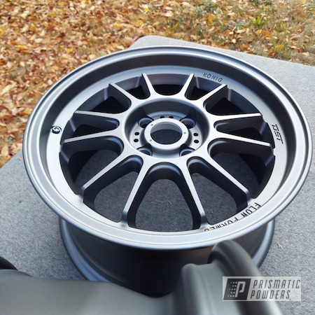 Powder Coating: Wheels,FORGED CHARCOAL UMB-6578,Rims,Honda,15" Wheels,Aluminum Wheels