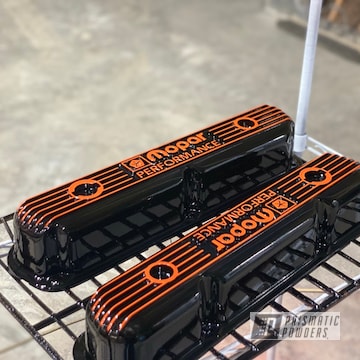 Powder Coated Two Tone Valve Covers
