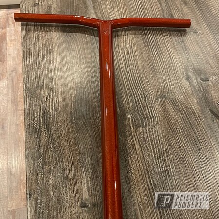 Powder Coating: handlebars,Illusion Copper PMS-4622,Clear Vision PPS-2974,Scooter