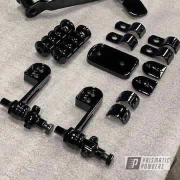 Powder Coated Detailing Harley Parts In Pss-0106