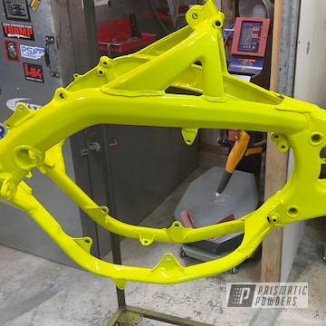 Powder Coated Custom Atv Frame In Pps-2974 And Psb-10209