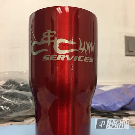 Powder Coating: Tumbler,Rancher Red PPB-6415,Miscellaneous,Red