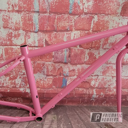 Powder Coating: Bike Frame,Cherry Blossom Pink PMB-1371,Bicycle,Bicycle Frame
