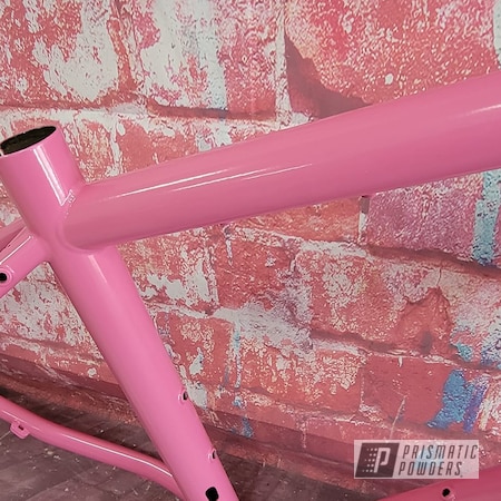 Powder Coating: Cherry Blossom Pink PMB-1371,Bicycle,Bike Frame,Bicycle Frame