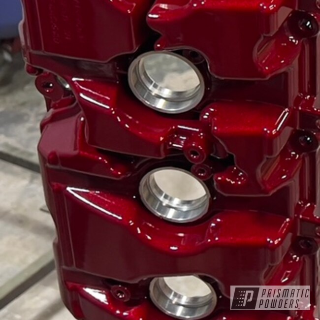 Powder Coated Valve Cover In Pps-2974 And Pmb-10523