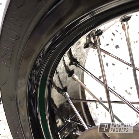 Powder Coating: Wheels,Ducati,Black,Ink Black PSS-0106,Motorcycles
