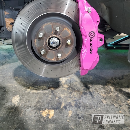 Powder Coating: Wheels,Calipers,Rims,Chameleon Sapphire PPB-5729,Brake Calipers,Whimsy Pink PSS-0874