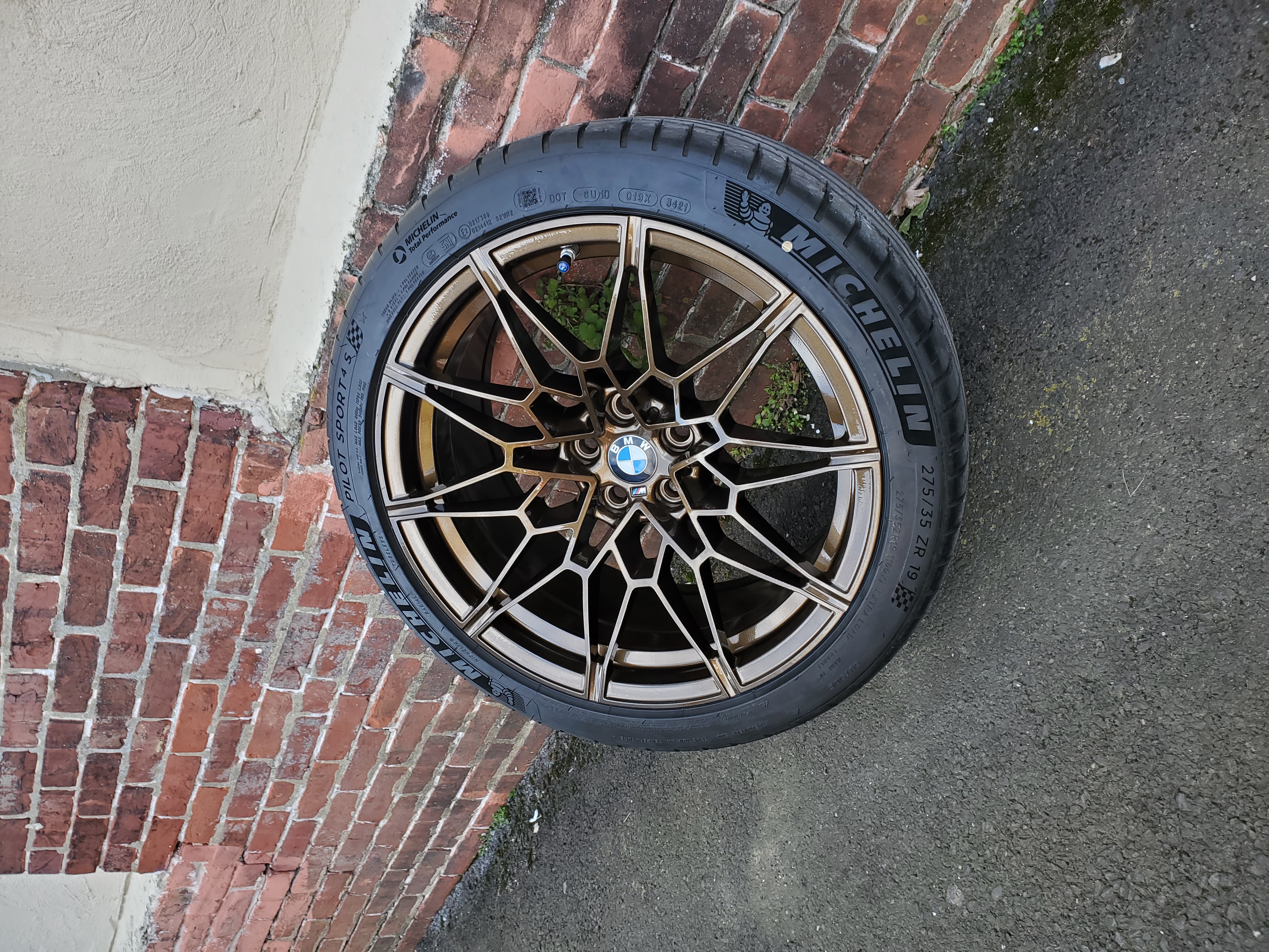 BMW Wheels Coated in Bronze Chrome | Prismatic Powders