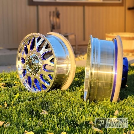 Powder Coating: 2 Tone,LOLLYPOP BLUE UPS-2502,Forged Wheels,Rims,Forged,2 Tone Wheels,Wheels