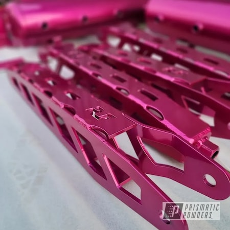 Powder Coating: Suspension,Illusion Pink PMB-10046,Clear Vision PPS-2974,2 stage,Automotive,Lift Kit
