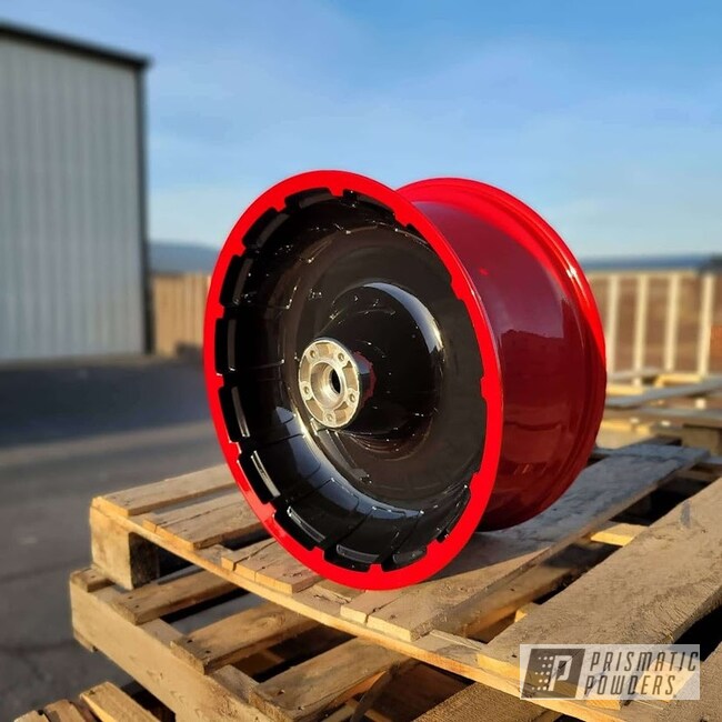 Powder Coated Motorcycle Rims In Pps-2974, Pss-0106 And Pss-4971
