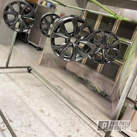 Powder Coating: Wheels,Rims,17" Wheels,Lazer Diamond PMB-4156,1 Stage