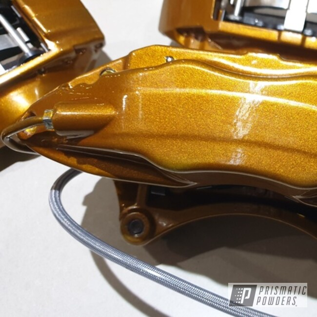 Powder Coated Brake Calipers In Pmb-6921 And Pps-2974