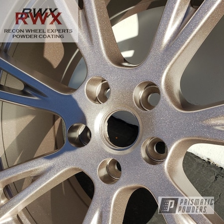 Powder Coating: 19" Wheels,19" Aluminum Rims,Tesla Wheels,powder coating,Recon Wheel Experts,Rims,Tesla,Bazzinga PMB-6648,Prismatic Powders,powder coated,Wheels