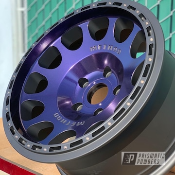 Powder Coated Two Tone Method Wheel In Umb-2599 And Pss-4455