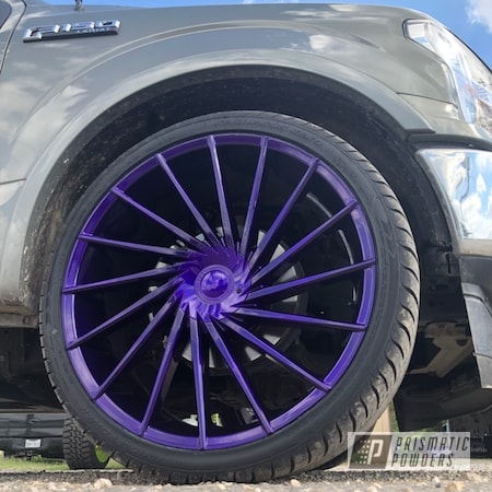 Powder Coating: Illusion Purple PSB-4629,Wheels,Clear Vision PPS-2974,Rims,26",Ford,150