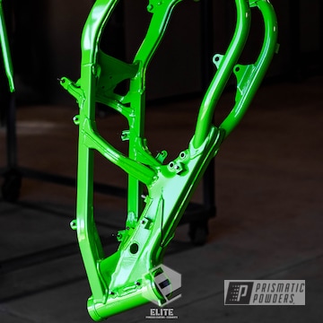 Powder Coated Motorcycle Frame In Pss-5666