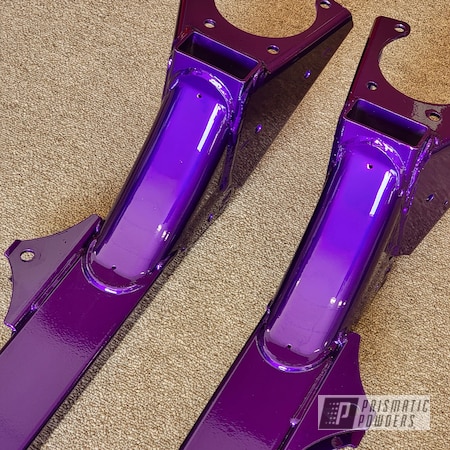 Powder Coating: Illusion Purple PSB-4629,Clear Vision PPS-2974,Off Road UTV,UTV,side by side,Springs,Illusions,Off Roading,Suspension