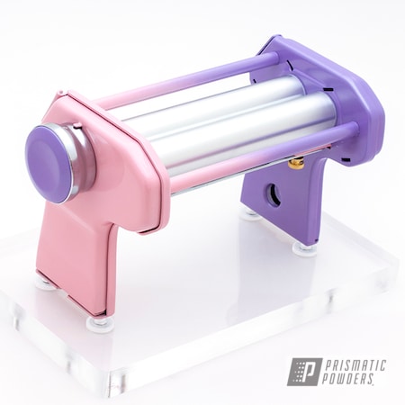 Powder Coating: Kitchen,2 Color Application,2 Tone,Home and Garden,Home Goods,1 Stage,Orchid Lavender PSS-0961,RAL 3015 Light Pink,Pasta Maker