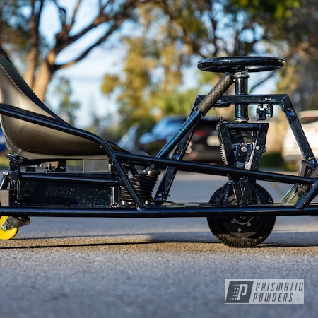 Powder Coating: Drift Cart,Taxi Garage Crazy Cart,Taxi Garage,Crazy Cart,Ultra Blue Sparkle PPB-5004,Drift,Go Cart