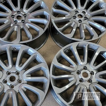 Powder Coated Wheels In Pps-2974 And Pmb-5027