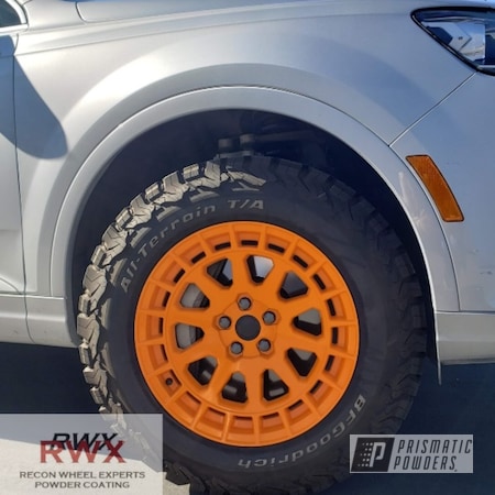 Powder Coating: Powdercoat,Aluminum Wheels,Juju Orange PSS-1791,Recon Wheel Experts,Rims,Audi,Wheels,Audi Wheels,Quattro