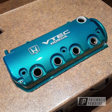 Vtec Valve Covers Coated In Illusion Tropical Fusion With A Clear Vision Top Coat
