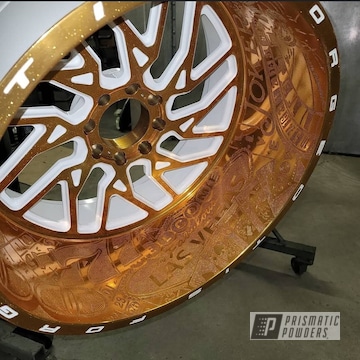 Powder Coated Custom Wheel In Ppb-4698, Ppb-5939 And Pss-0408