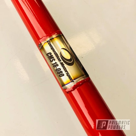 Powder Coating: Roll Bar,GT4,RAL 3003 Ruby Red