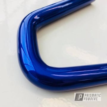 Jeep Handles Coated Using A Super Chrome Base With Intense Blue Top Coat