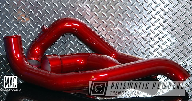 Powder Coating: Cherry Red,Illusion Cherry PMB-6905,Clear Vision PPS-2974,Cold Air Intake Pipes,Cold Air Intake