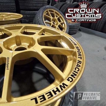Powder Coated Wheels In Pps-2974 And Ems-0940