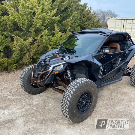 Powder Coating: Burnt Rootbeer PMB-8169,Automotive,Clear Vision PPS-2974,X3,Maverick X3,SXS,Can-am,Off Roading,Can-am X3,Illusion Rootbeer PMB-6924