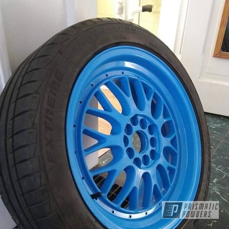 Powder Coating: Playboy Blue PSS-1715,XXR Wheels,Automotive,Wheels