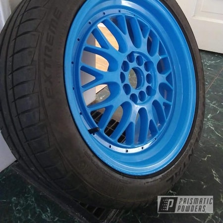 Powder Coating: Playboy Blue PSS-1715,XXR Wheels,Automotive,Wheels