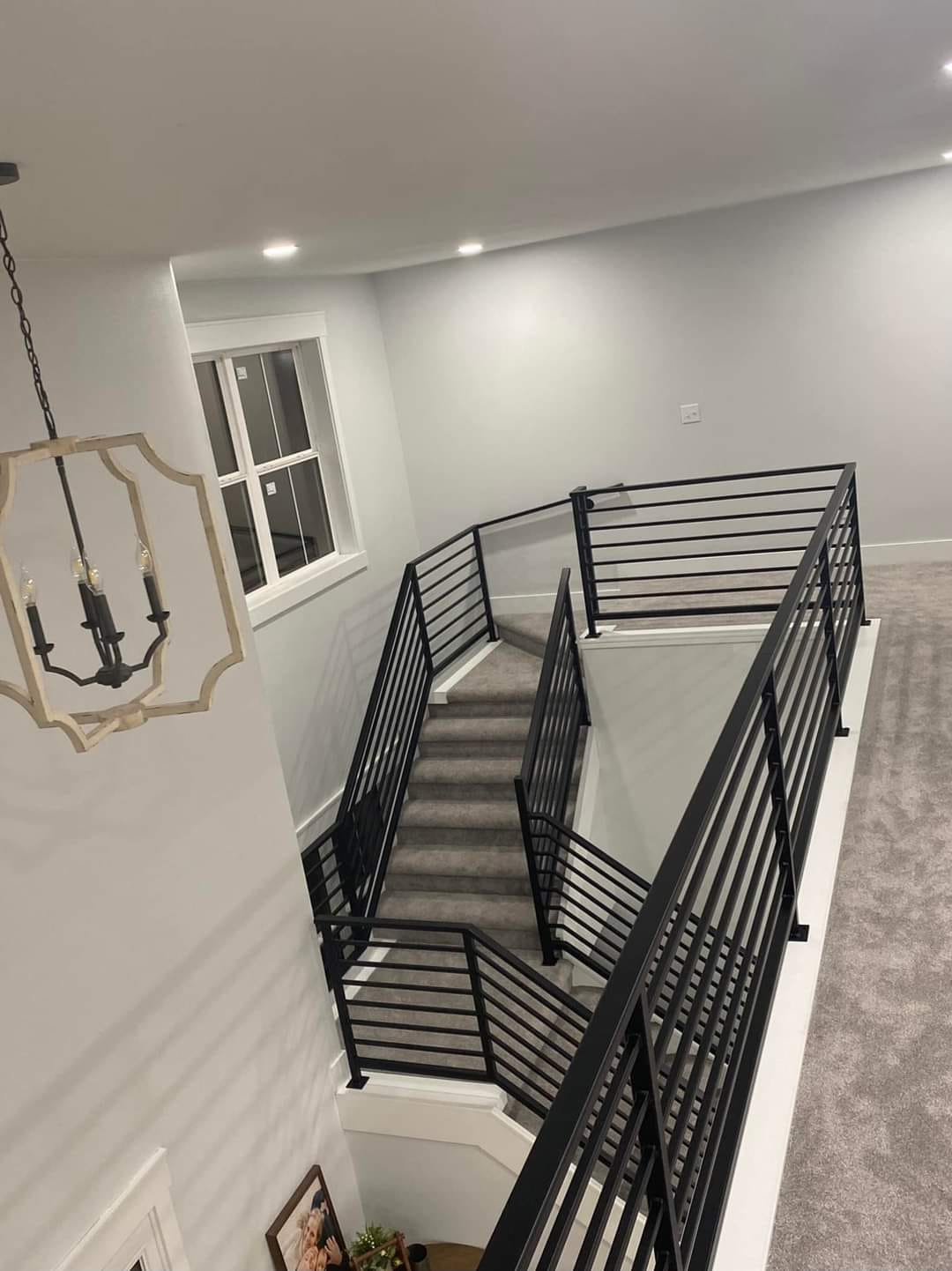 Hand Railing in Black Jack | Prismatic Powders