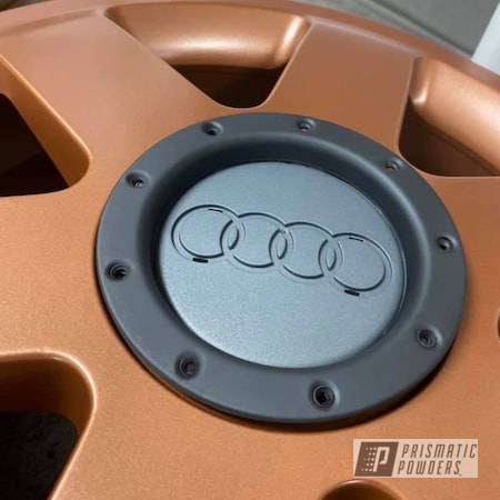 Powder Coating: Wheels,Canyon Copper II PMB-8037,Audi Wheels,Rims,Audi,Audi Rims