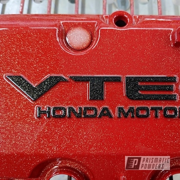 Powder Coated Custom Honda Valve Cover