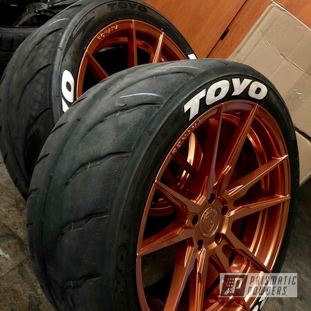 Powder Coating: Wheels,Automotive,Clear Vision PPS-2974,Illusion True Copper - DISCONTINUED PMB-10044,Copper Wheels